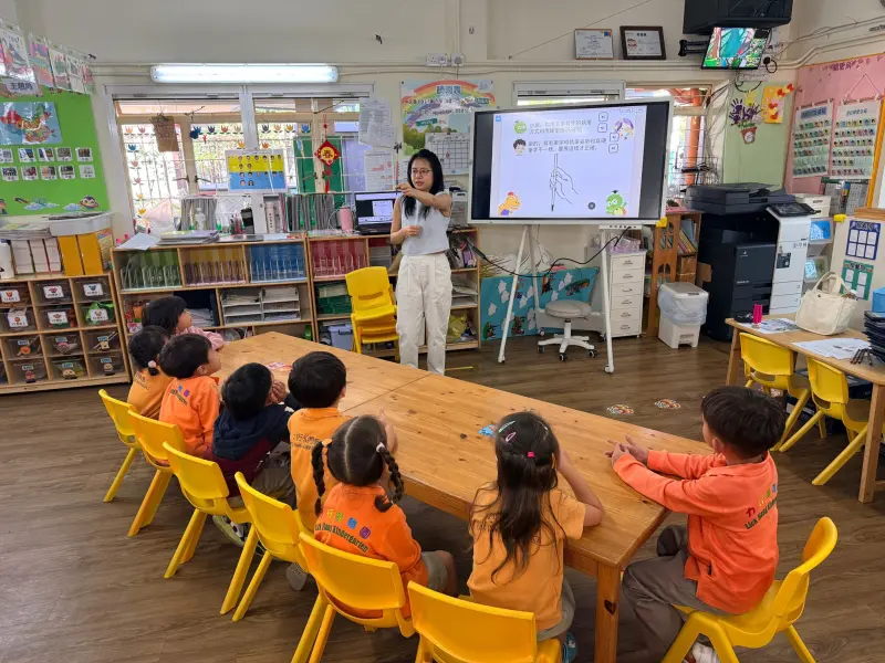 中華文化入校課程 課堂相片 1